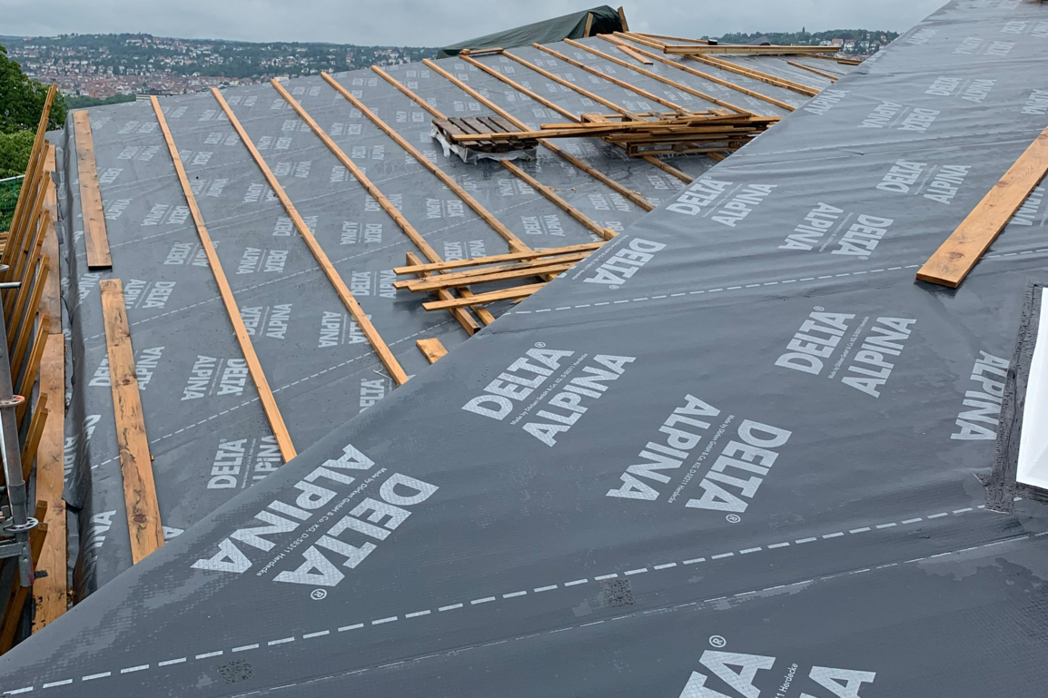Warstwy ochronne dachu - membrana dachowa, wiatroizolacja i folia pod pokrycie